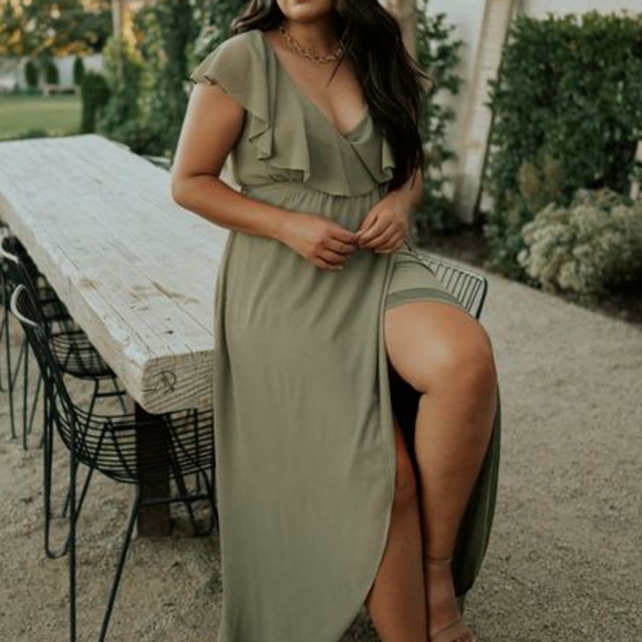 Katya Ruffle Maxi Dress - Picture 12 of 12